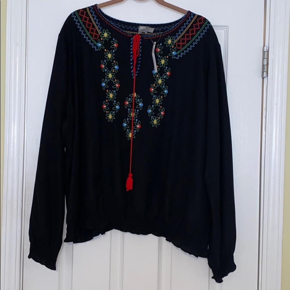 ASOS Curve Peasant Blouse Size US22